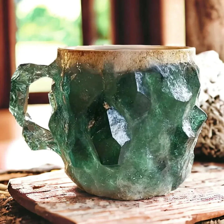 Emerald Mineral Cofee Cup