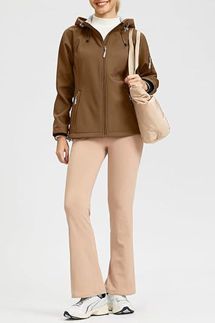 Raya | Wool-Lined Waterproof Softshell Jacket