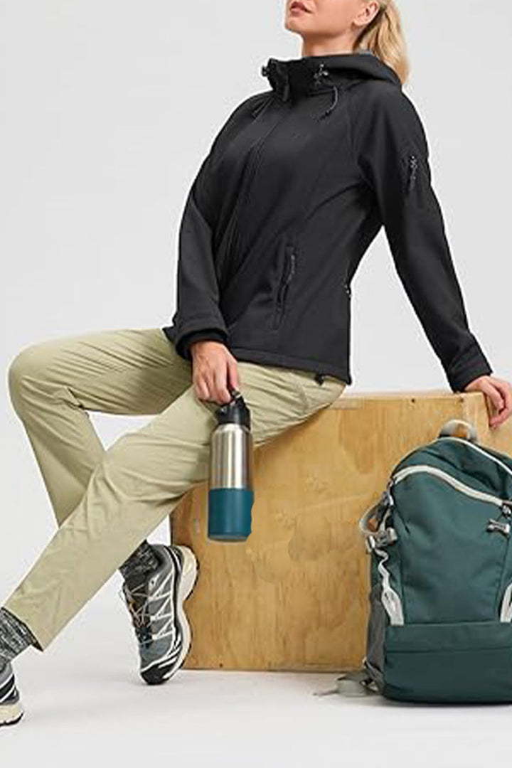 Raya | Wool-Lined Waterproof Softshell Jacket