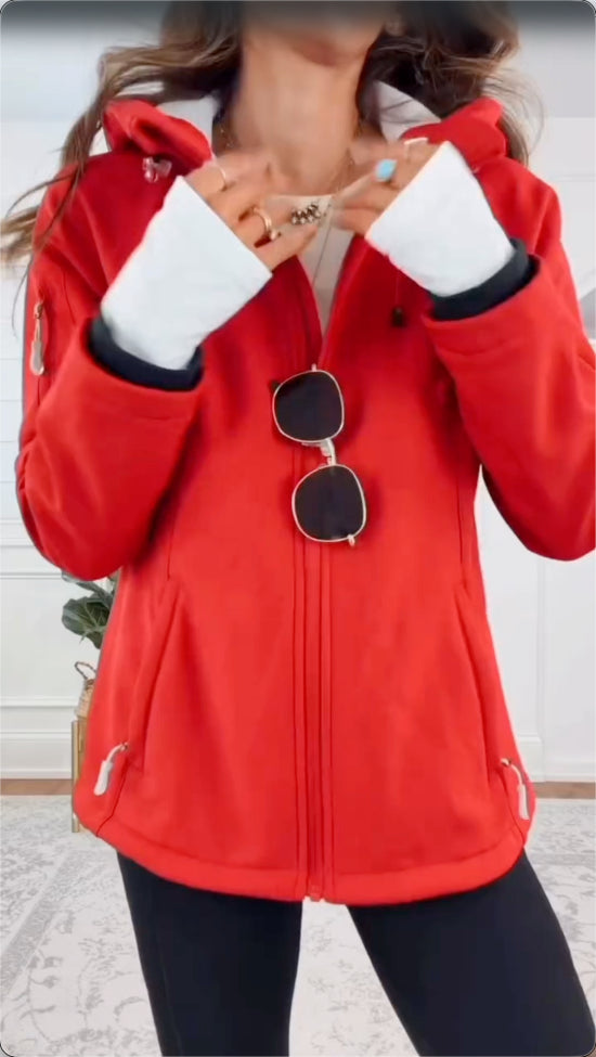 Raya | Wool-Lined Waterproof Softshell Jacket