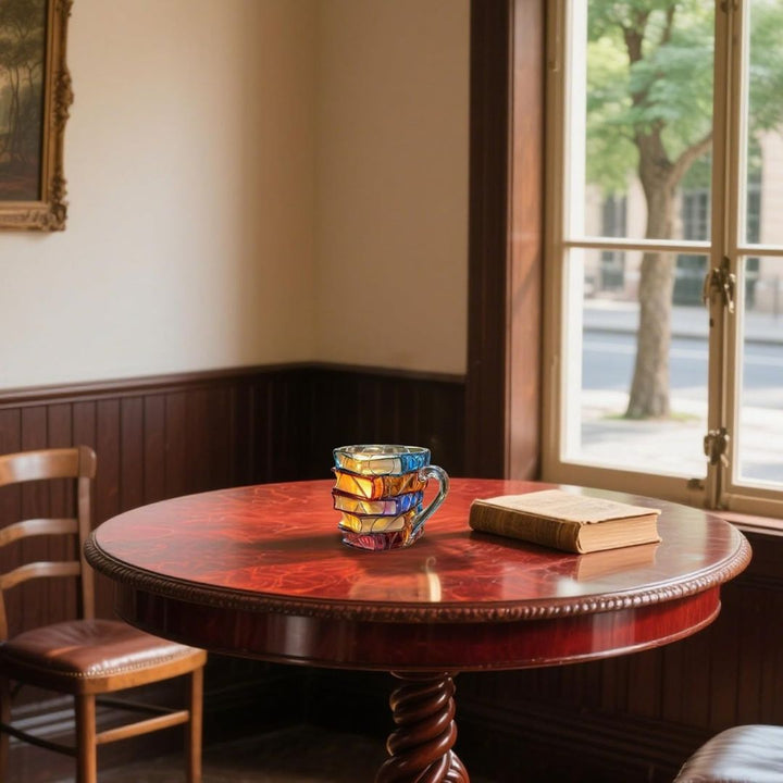 Unique Handmade 3D Book Mug - One-of-a-Kind