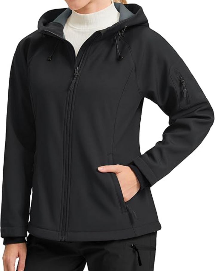 Raya | Wool-Lined Waterproof Softshell Jacket