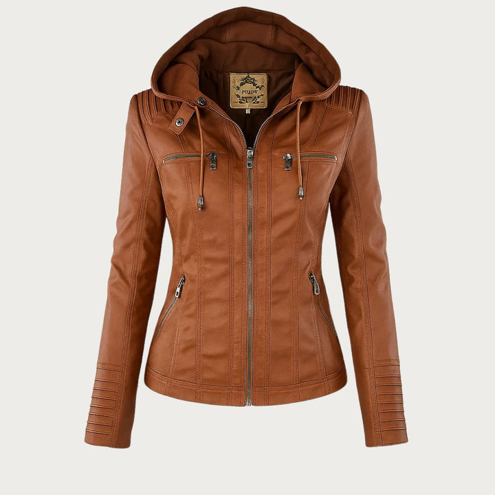 Chloe™ | Soft Leather-Look Jacket