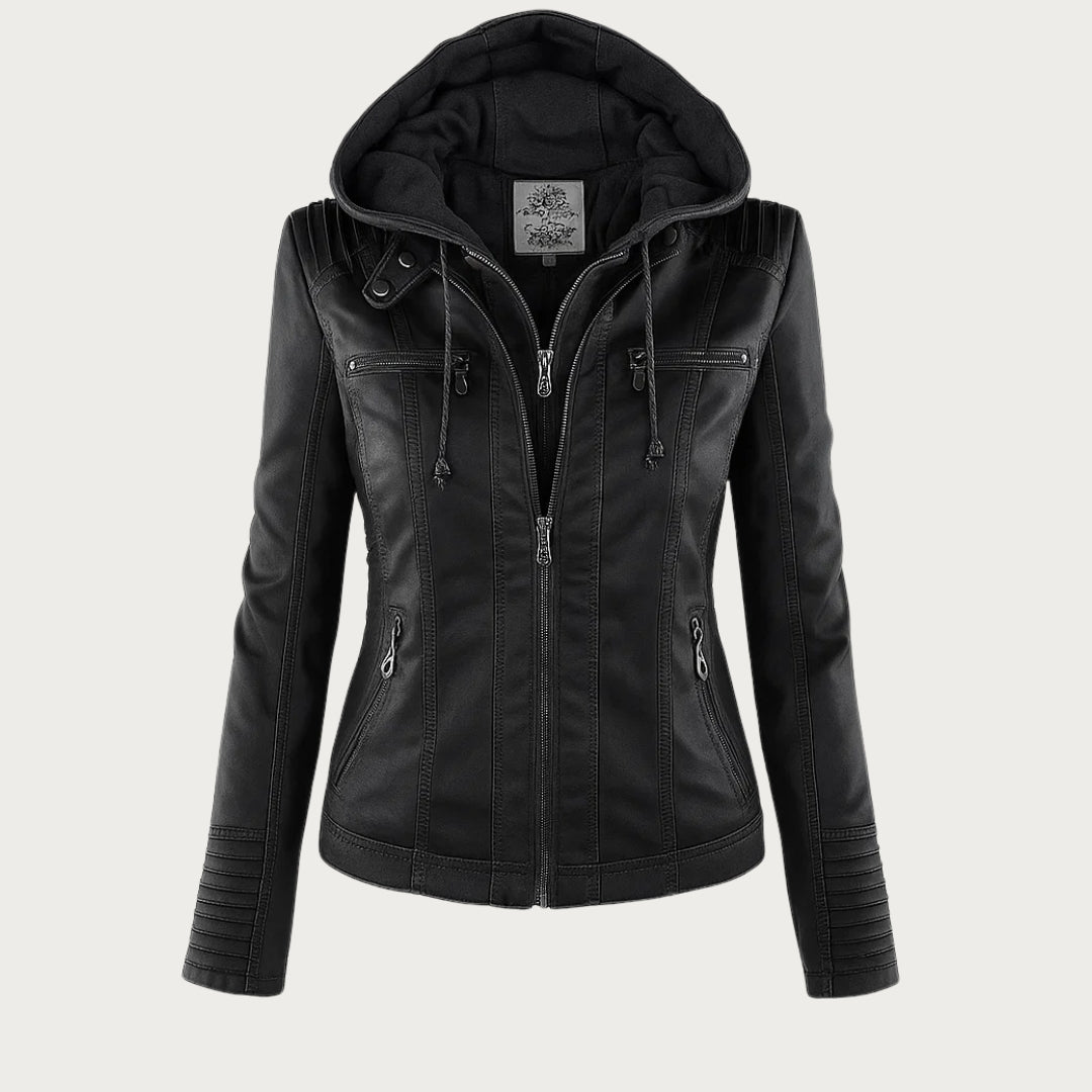 Chloe™ | Soft Leather-Look Jacket