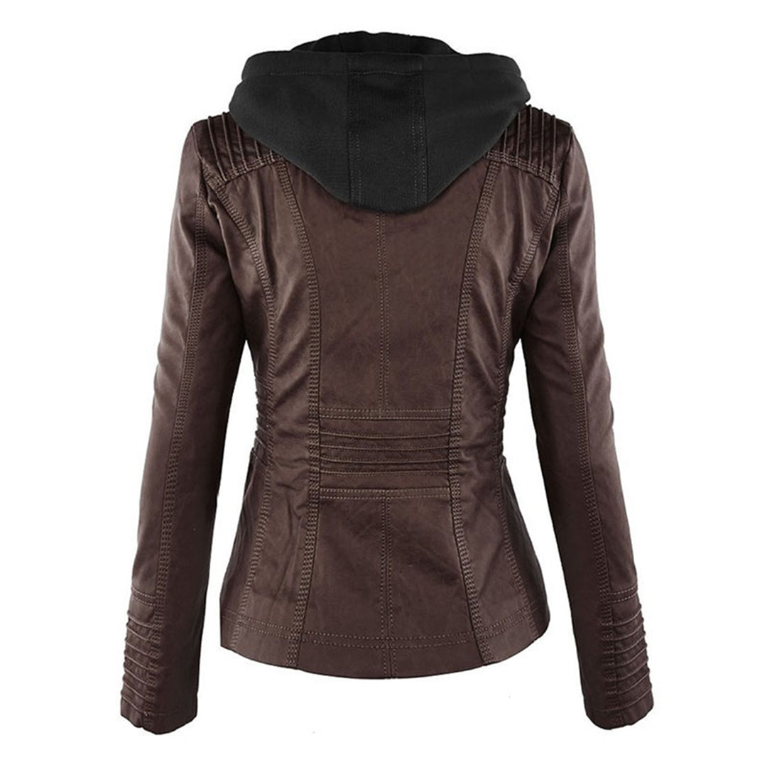 Chloe™ | Soft Leather-Look Jacket