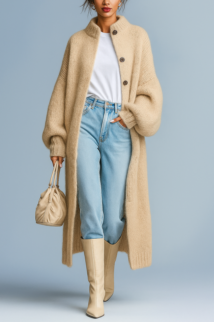 Florence | Cozy Knit Longline Cardigan