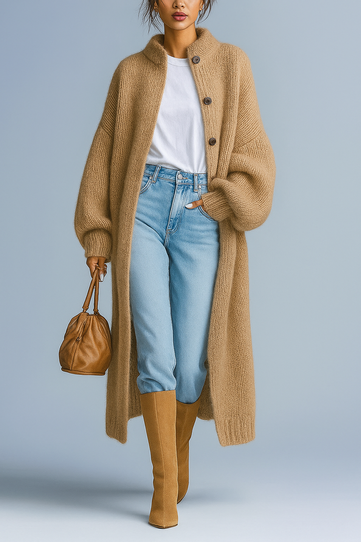 Florence | Cozy Knit Longline Cardigan