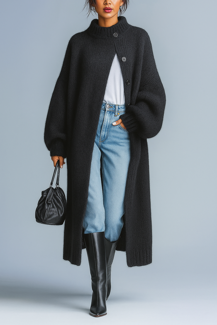 Florence | Cozy Knit Longline Cardigan