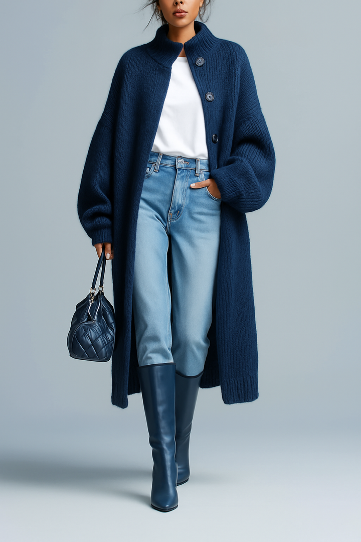 Florence | Cozy Knit Longline Cardigan