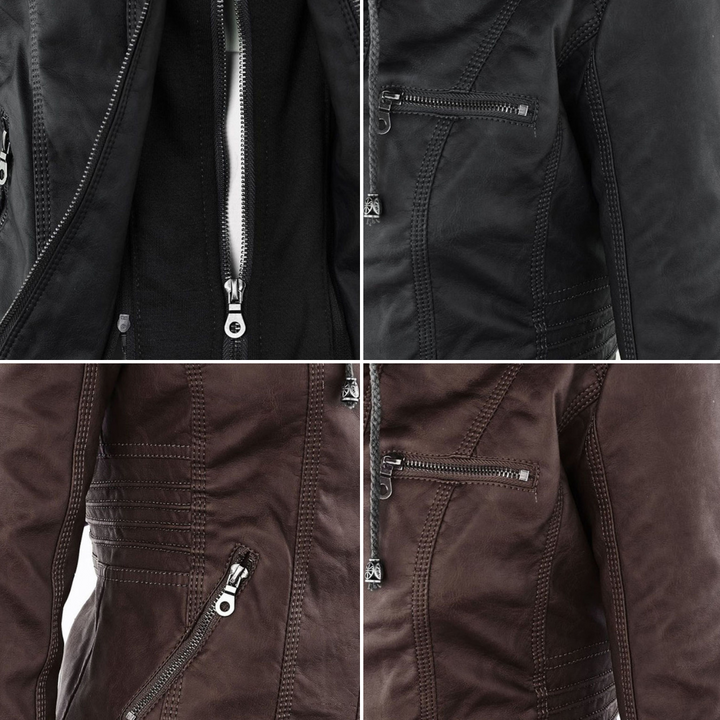 Chloe™ | Soft Leather-Look Jacket