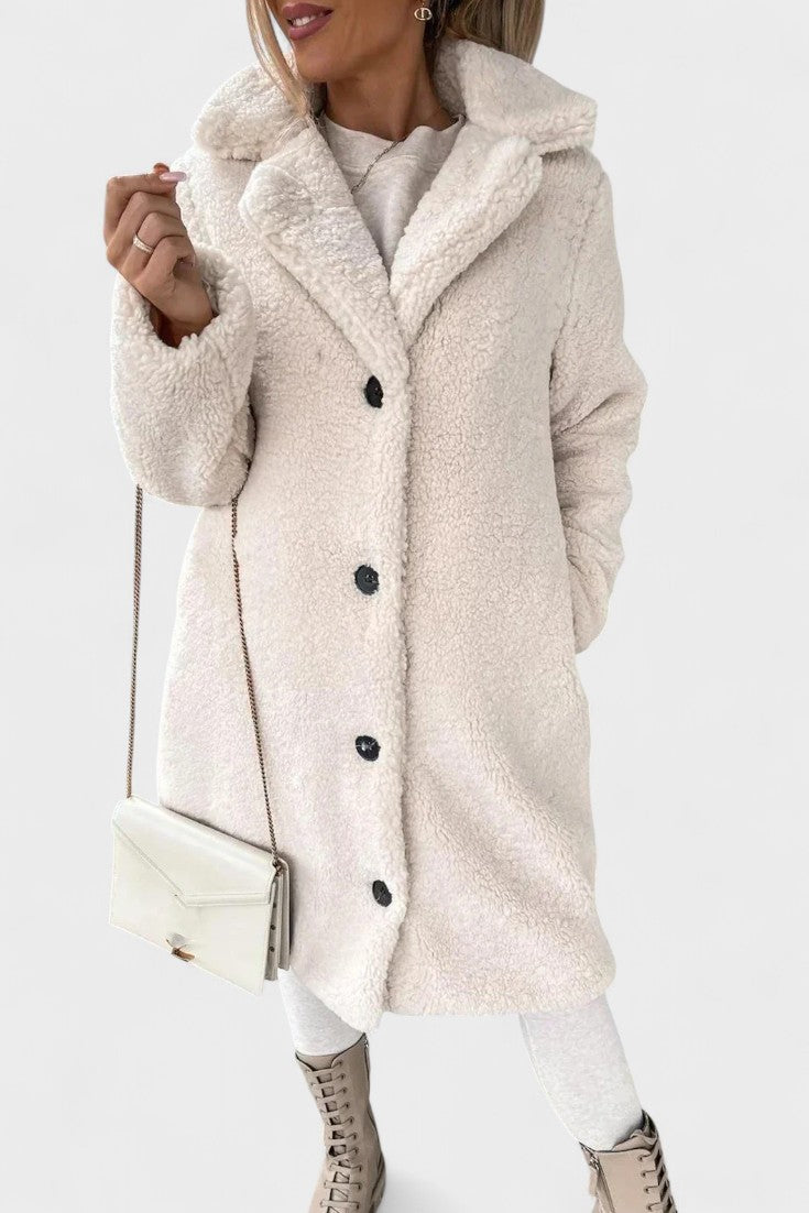 Eliana™ – Luxury Teddy Coat for Cold Days
