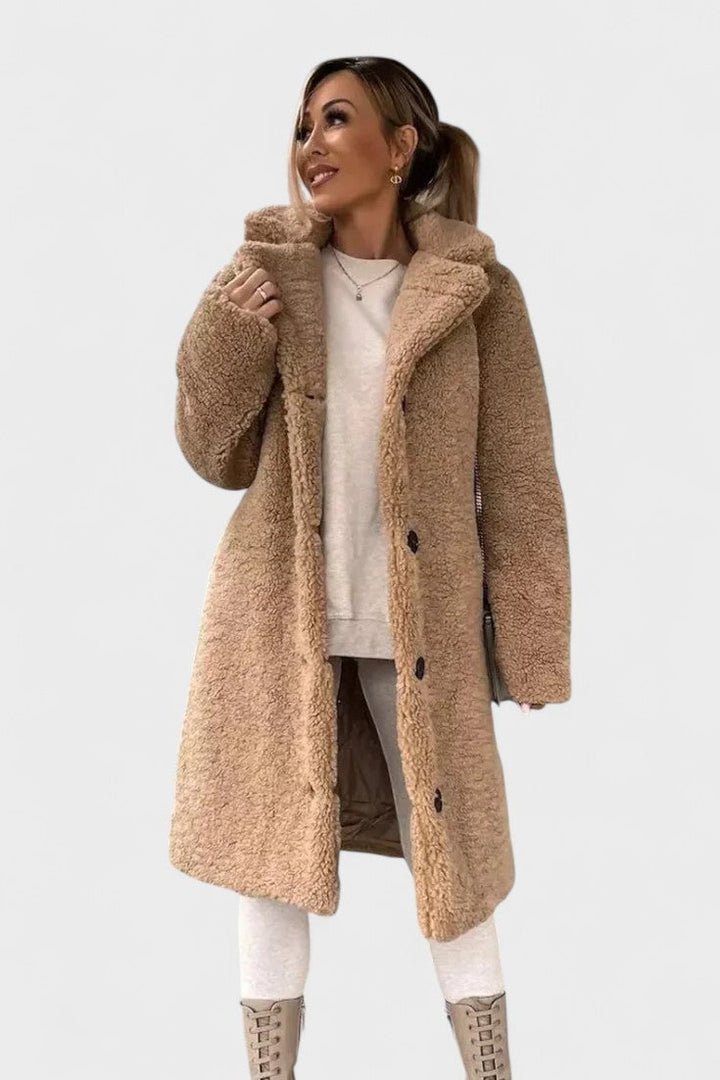 Eliana™ – Luxury Teddy Coat for Cold Days