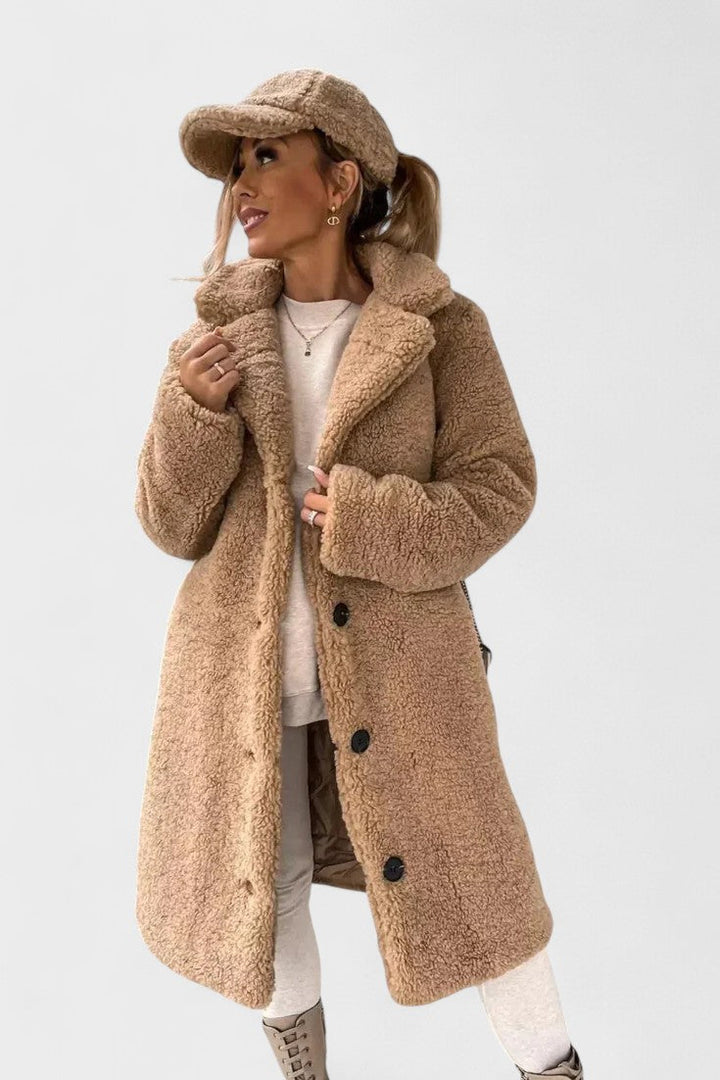 Eliana™ – Luxury Teddy Coat for Cold Days