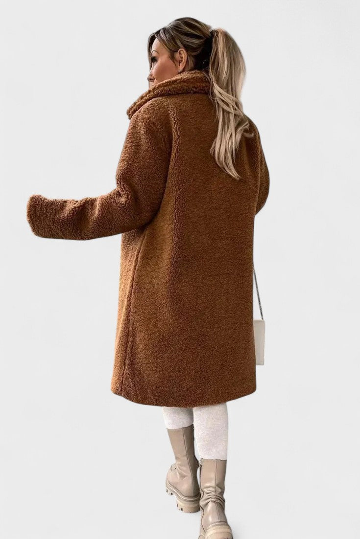 Eliana™ – Luxury Teddy Coat for Cold Days