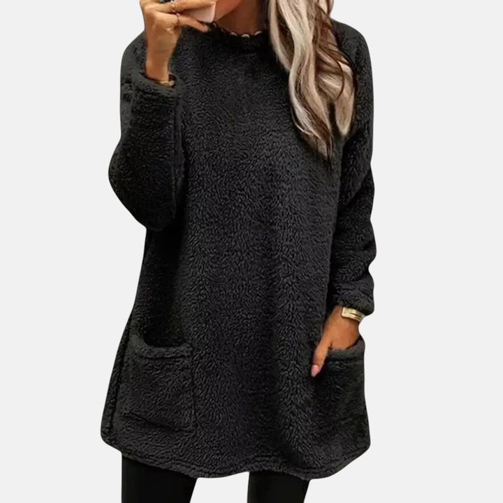ISABEL – COZY FLEECE LONG SWEATSHIRT