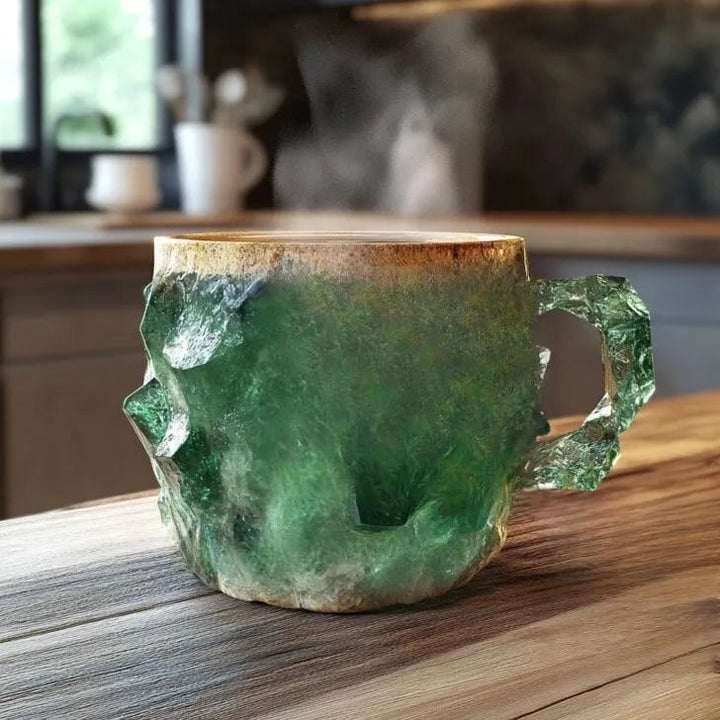 Emerald Mineral Cofee Cup