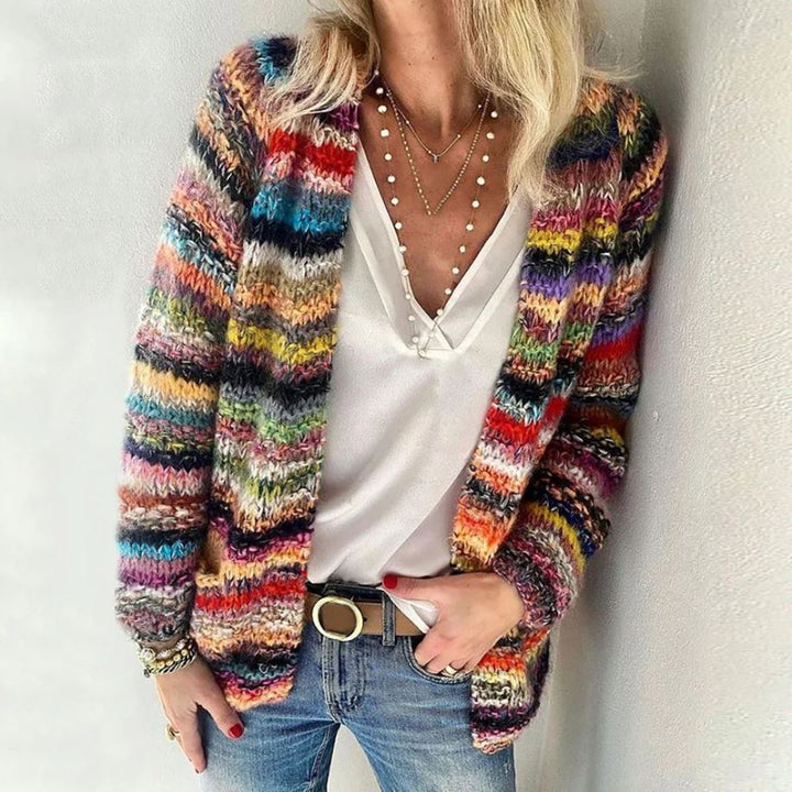 Niamh | Vibrant and Cozy Cardigan
