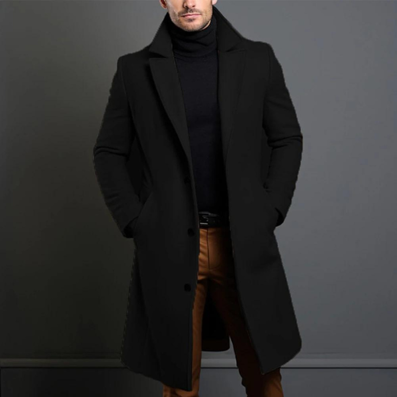 Winter Jacket for Men | Luxury Knitted Long Coat | Superior Warmth