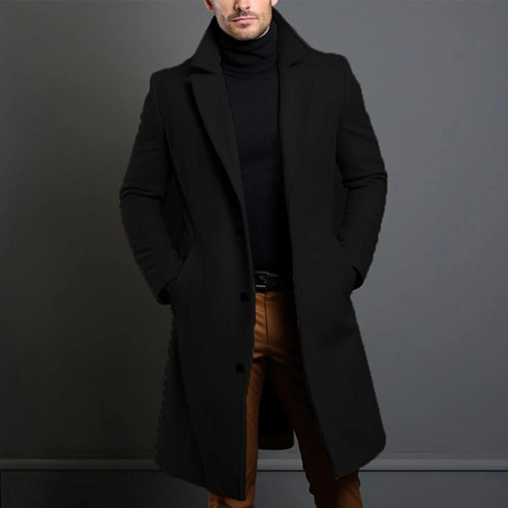 Winter Jacket for Men | Luxury Knitted Long Coat | Superior Warmth