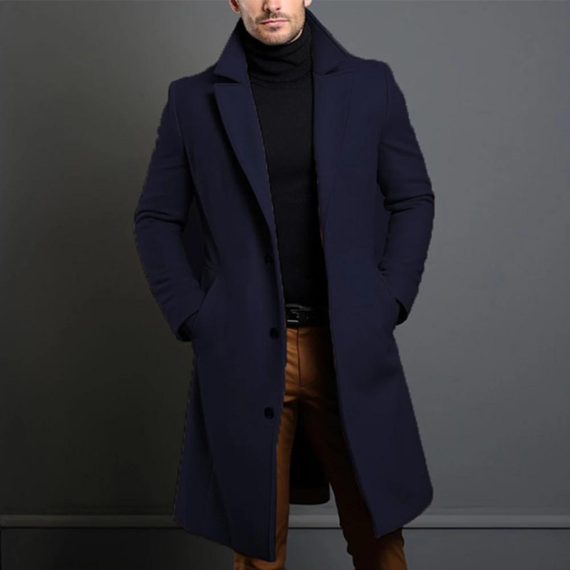 Winter Jacket for Men | Luxury Knitted Long Coat | Superior Warmth