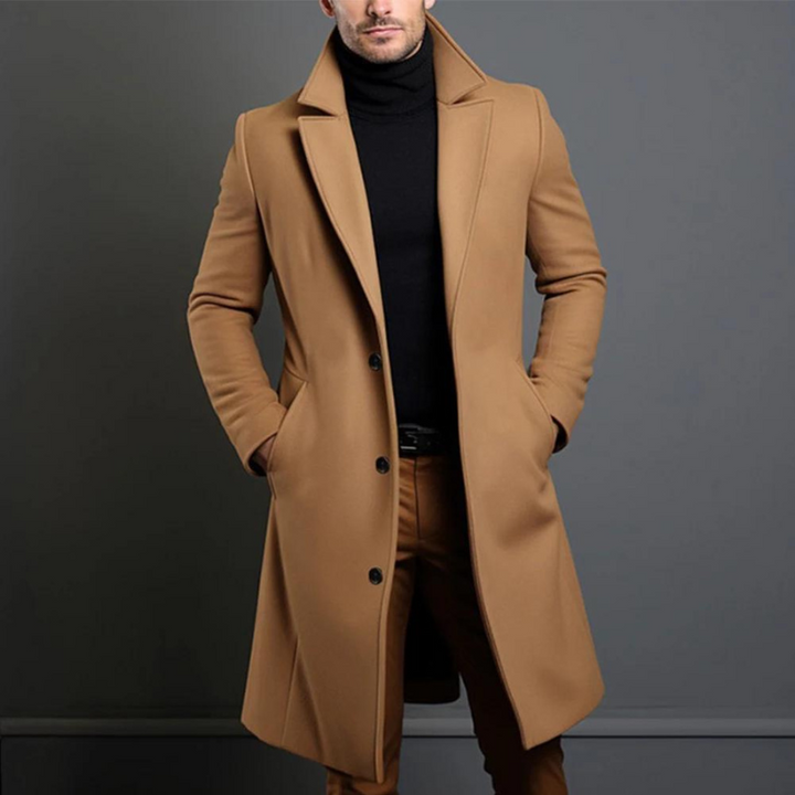 Winter Jacket for Men | Luxury Knitted Long Coat | Superior Warmth
