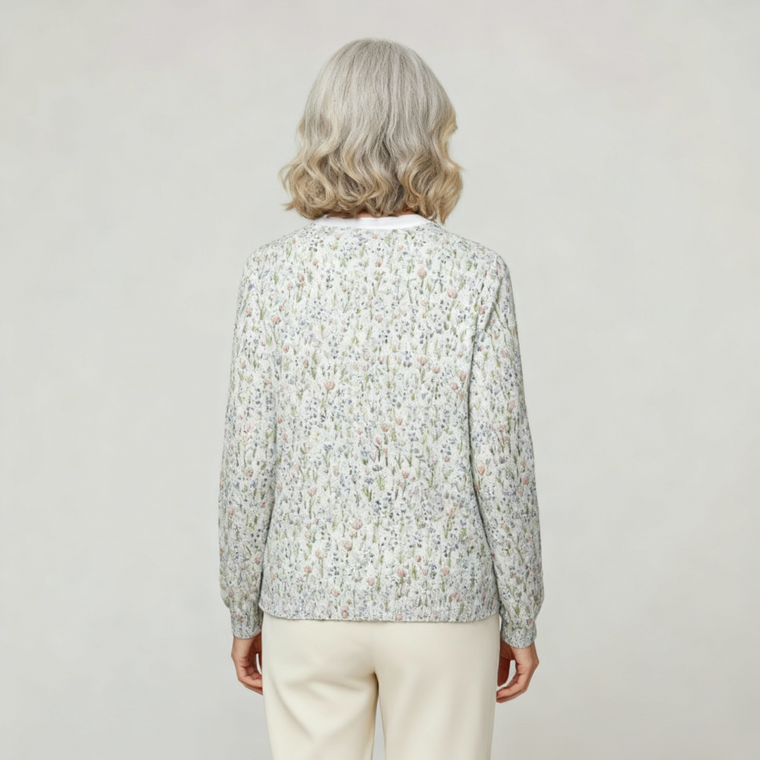 Michelle | Spring Art Cardigan