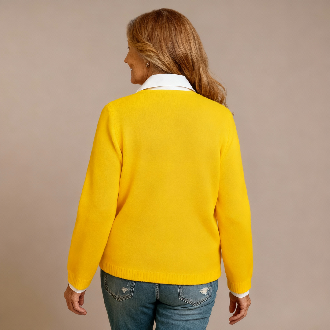 Anna | Art Printed Cardigan