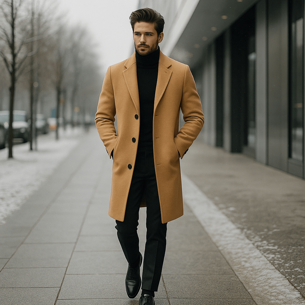 Men's Wool Cardigan - Terrence - Warm, Stylish & Durable