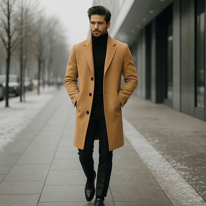 Men's Wool Cardigan - Terrence - Warm, Stylish & Durable