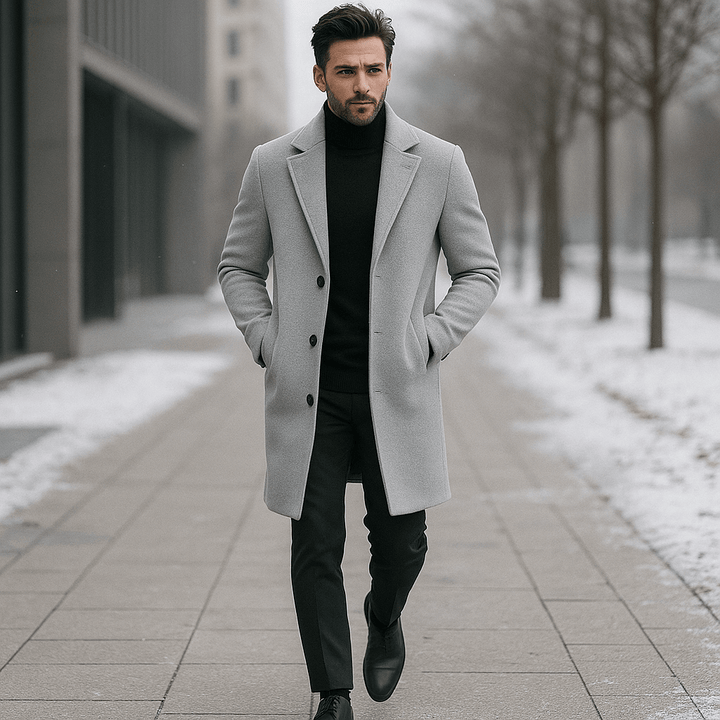 Men's Wool Cardigan - Terrence - Warm, Stylish & Durable